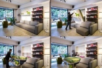 超炫酷翻转家具 不用改户型就能增加30平米空间