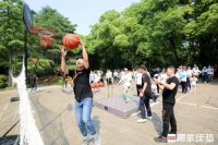 定制杭城最美绿荫跑场，顾家床垫关注睡眠健康