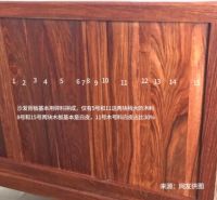 京瓷家具用小料 刺猬紫檀大料有多贵