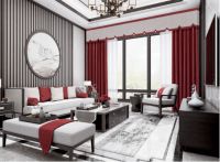 艺龙纺织：窗帘+墙布+定制家居，奔着整体软装方向做成品帘