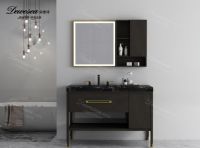 浪漫浴室，创意定制，朵维诗实木浴室柜更懂你的心！