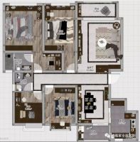 诺维家全屋定制：117㎡轻奢极简风，处女座都无法挑剔