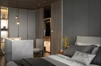 华府板材丨今年衣柜流行这样装，2.8米大板让你一门到顶