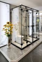 金牌卫浴引进淋浴房智造系统，助力全卫定制快速发展