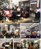 展会直击 | 臻致美家具携新中式禾木燃爆上海虹桥家具展!