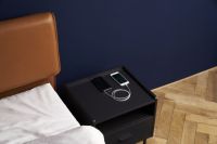 美洲牛皮搭配无线充电，样子生活爵士床的N种想象