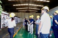 “庆祝中国林产工业协会成立30周年考察采风行”首站莅临天格地暖实木地板