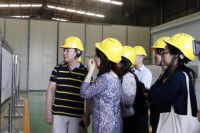 “庆祝中国林产工业协会成立30周年考察采风行”首站莅临天格地暖实木地板