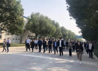 2019全球地产板门定制家居GDCC峰会暨浙江省门业协会参会人员 前来兔宝宝家居产业园区进行参观访问