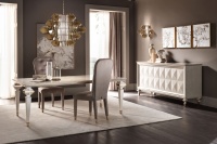 Fibonacci宝窝意大利轻奢餐桌与边柜 精致的生活空间