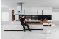 网红款开放式厨房 柏厨橱柜为您量身定制