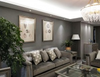 【领绣】 整屋都用灰色 让家高级起来