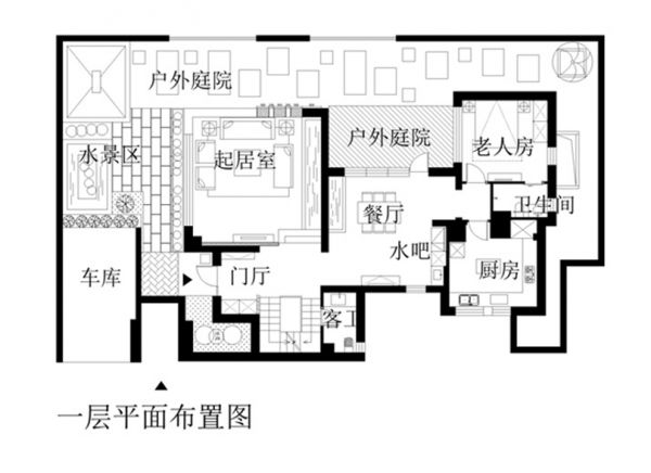 富力湾325平完美家装简约时尚效果图设计