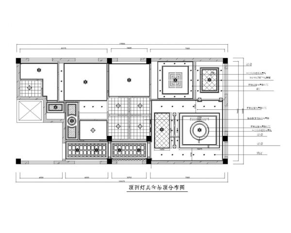 辉煌国际公寓210平欧式风格效果图设计