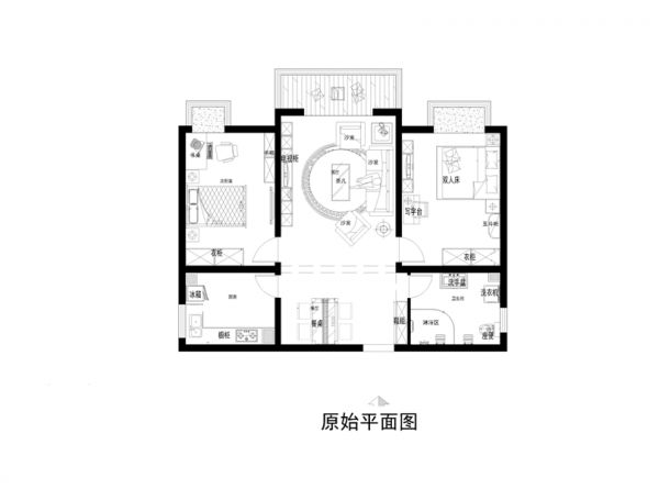 K2玉兰湾90平中式古典风格案例赏析