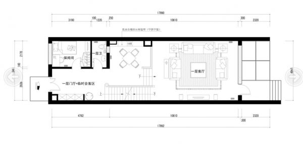 京城雅居别墅250平简欧风格设计方案