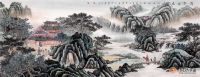淡烟流水 曲径通幽 山水画给你不一样的家居体验