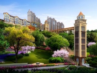 陇城首个社区花园云景观光电梯即将惊艳亮相