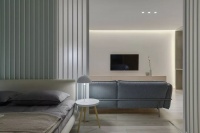 56㎡ 现代简约风小户型公寓装修案例