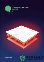 烯健康发热瓷砖 新材料之王 石墨烯远红外线导热健康瓷砖