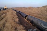 hdpe钢带增强波纹管 hdpe钢带增强波纹管特点有哪些