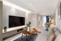 107㎡清闲惬意三居室 北欧风营造舒适空间