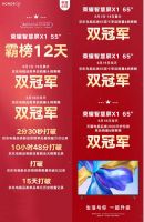 荣耀智慧屏X1周年回顾：从行业新人到霸榜爆款