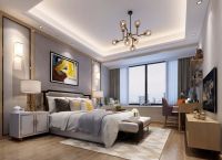 现代美式 蓝白色的纯净视觉打造的浪漫满屋