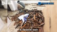 一觉醒来家里忽变“水帘洞” 地板墙壁都在冒水