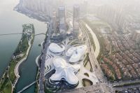梅溪湖国际文化艺术中心|扎哈工作室大桥谕带你寻美一品长沙