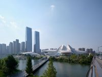 梅溪湖国际文化艺术中心|扎哈工作室大桥谕带你寻美一品长沙