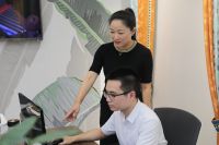 百大门店·如鱼得水海安专卖店负责人吴美琴