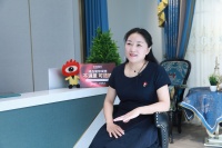 百大门店·如鱼得水海安专卖店负责人吴美琴