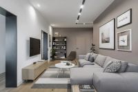 120平米北欧风格三居室装修案例