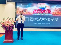 热烈庆祝冠军磁砖百团大战启动会取得圆满成功