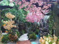 城外诚“花艺街”开业 打造北京最美一条街