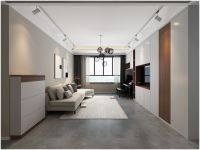 淡墨风尚——现代灰与番龙眼实木地板的结合