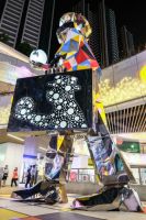 西丽宝能环球汇开业，原创IP滚滚先生成最大亮点