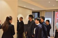 【领绣】欢迎省委党校调研小组一行来领绣莅临指导，参观考察