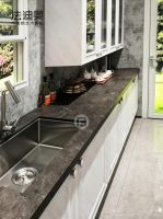 法迪奥不锈钢艺术厨柜携手简源家居参展佛山陶博会