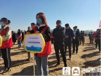 放鱼养水护生态 山东旭辉银盛泰集团积极响应