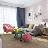 大自然地板干货科普：客厅这样装修，简约大气上档次