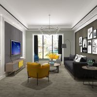 大自然地板干货科普：客厅这样装修，简约大气上档次