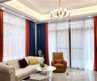 实景鉴赏 ▏一抹柔情，半抹橙，她的家美的刚好