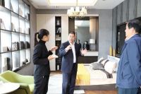 宿迁市副市长一行莅临全度定制家居指导工作