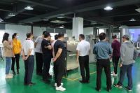 中国工程招标采购协会江浙沪标准化研究院智能锁课题组莅临樱花智能锁参观交流