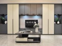 联邦高登全屋定制电视柜美观+收纳,颜值与实力并存!