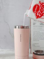 摩飞便携烧水杯四档调温喝水自由 出差旅行必入好物！