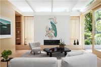 【领绣·菁华】客厅中的颜值担当 精美刺绣墙画 惊艳一个家