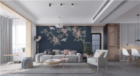【领绣·菁华】客厅中的颜值担当 精美刺绣墙画 惊艳一个家